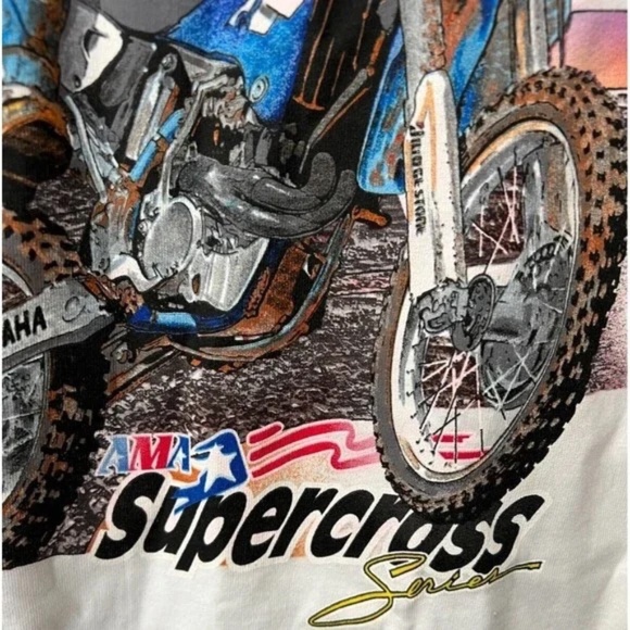 Vintage 1997 Doug Henry Thumper Supercross Shirt Single Stitch - Picture 5 of 8